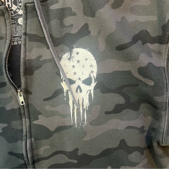 Howitzer MFG Co Camouflage Jacket Hoodie - Picture 4 of 8